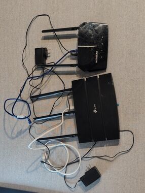 TP-Link - Archer A7 / AC1750 & Netgear R6080 / AC1000 WIFI ROUTER / Parts Only